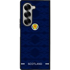 Samsung Galaxy Z Fold6 Case Hülle - Silikon schwarz Schottland 2026 personalisierbares Fussballtrikot