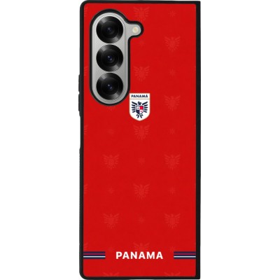 Samsung Galaxy Z Fold6 Case Hülle - Silikon schwarz Panama 2026 personalisierbares Fussballtrikot