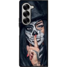 Coque Samsung Galaxy Z Fold6 - Silicone rigide noir Halloween 18 19