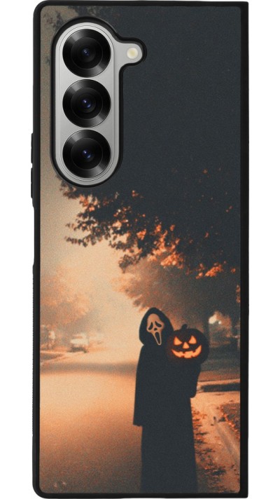Samsung Galaxy Z Fold6 Case Hülle - Silikon schwarz Halloween 2025 Scream
