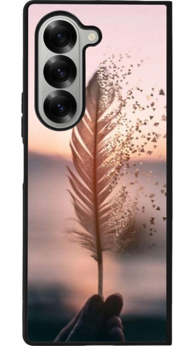 Samsung Galaxy Z Fold6 Case Hülle - Silikon schwarz Hello September 11 19