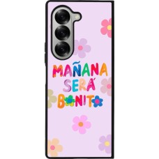 Coque Samsung Galaxy Z Fold6 - Silicone rigide noir Karol G Manana sera bonito