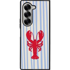Coque Samsung Galaxy Z Fold6 - Silicone rigide noir Red lobster 2026