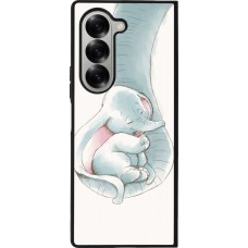 Coque Samsung Galaxy Z Fold6 - Silicone rigide noir Mom 1903