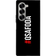 Samsung Galaxy Z Fold6 Case Hülle - Silikon schwarz Qsafoda 1