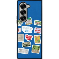 Coque Samsung Galaxy Z Fold6 - Silicone rigide noir Seals of the Dominican Republic DTMF