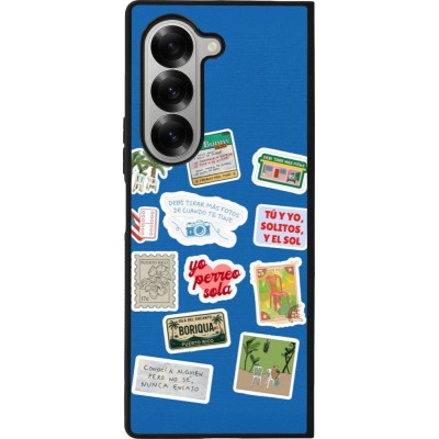 Coque Samsung Galaxy Z Fold6 - Silicone rigide noir Seals of the Dominican Republic DTMF