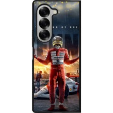 Samsung Galaxy Z Fold6 Case Hülle - Silikon schwarz Senna The King of Rain
