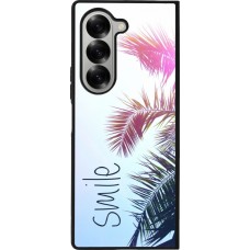 Coque Samsung Galaxy Z Fold6 - Silicone rigide noir Smile 05