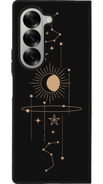 Samsung Galaxy Z Fold6 Case Hülle - Silikon schwarz Spring 23 astro