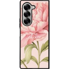 Coque Samsung Galaxy Z Fold6 - Silicone rigide noir Just Bloom 2026