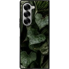 Samsung Galaxy Z Fold6 Case Hülle - Silikon schwarz Spring 23 fresh plants