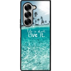 Coque Samsung Galaxy Z Fold6 - Silicone rigide noir Summer 18 24