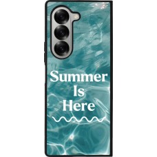 Coque Samsung Galaxy Z Fold6 - Silicone rigide noir Summer 2025 Summer is here