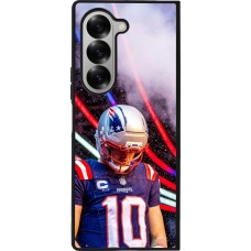 Coque Samsung Galaxy Z Fold6 - Silicone rigide noir Super Bowl 26 Patriots 3