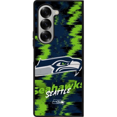 Samsung Galaxy Z Fold6 Case Hülle - Silikon schwarz Super Bowl 26 Seattle 2