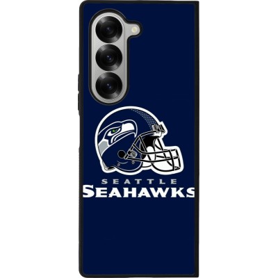 Samsung Galaxy Z Fold6 Case Hülle - Silikon schwarz Super Bowl 26 Seattle 3