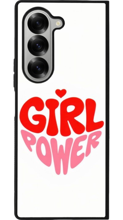 Coque Samsung Galaxy Z Fold6 - Silicone rigide noir Womens day 2026 6