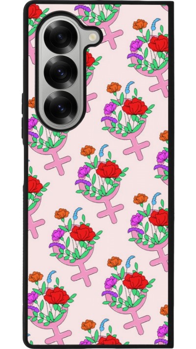 Coque Samsung Galaxy Z Fold6 - Silicone rigide noir Womens day 2026 7