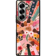 Coque Samsung Galaxy Z Fold6 - Silicone rigide noir Womens day 2026 8