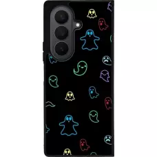 Coque Samsung Galaxy Z Fold8 Ultra - Silicone rigide noir Halloween 2024 colorful ghosts