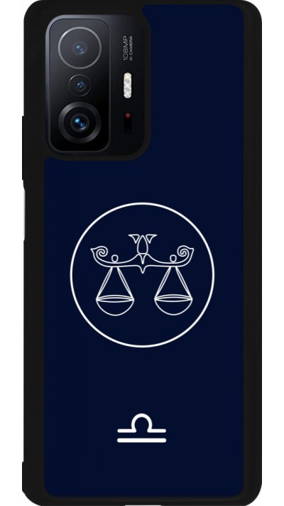 Coque Xiaomi 11T - Silicone rigide noir Astrologie Balance