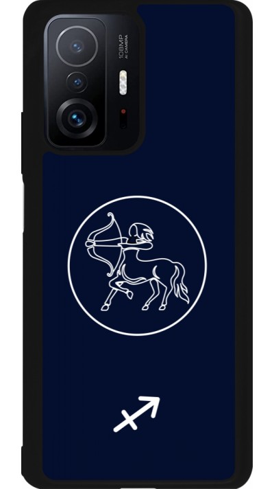 Coque Xiaomi 11T - Silicone rigide noir Astrologie Sagittaire
