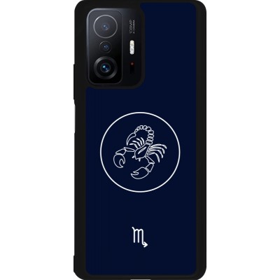 Coque Xiaomi 11T - Silicone rigide noir Astrologie Scorpion