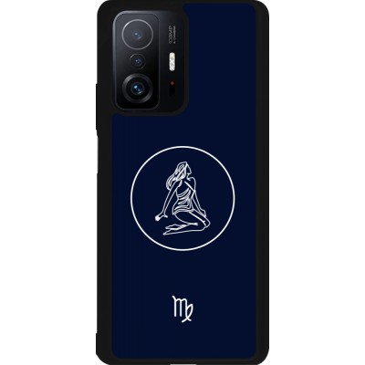 Coque Xiaomi 11T - Silicone rigide noir Astrologie Vierge