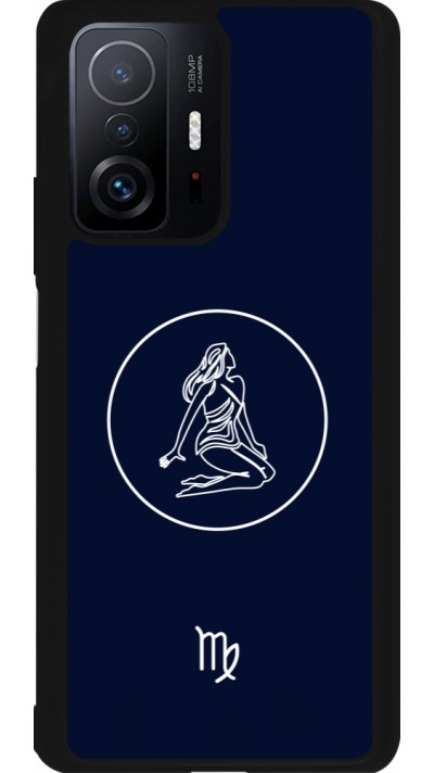 Coque Xiaomi 11T - Silicone rigide noir Astrologie Vierge