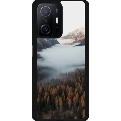 Coque Xiaomi 11T - Silicone rigide noir Autumn 22 forest lanscape
