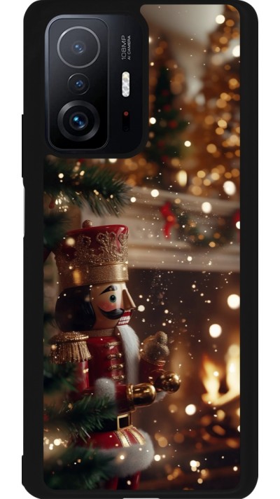 Coque Xiaomi 11T - Silicone rigide noir Christmas 25 Xmas Nutcracker