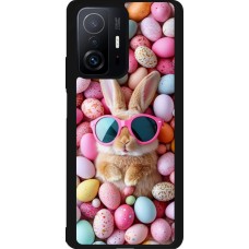 Xiaomi 11T Case Hülle - Silikon schwarz Easter 2026 Rabbit fun