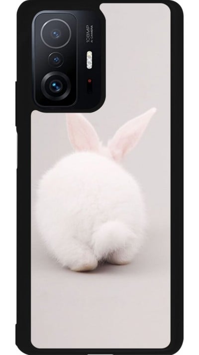 Coque Xiaomi 11T - Silicone rigide noir Easter 2024 bunny butt