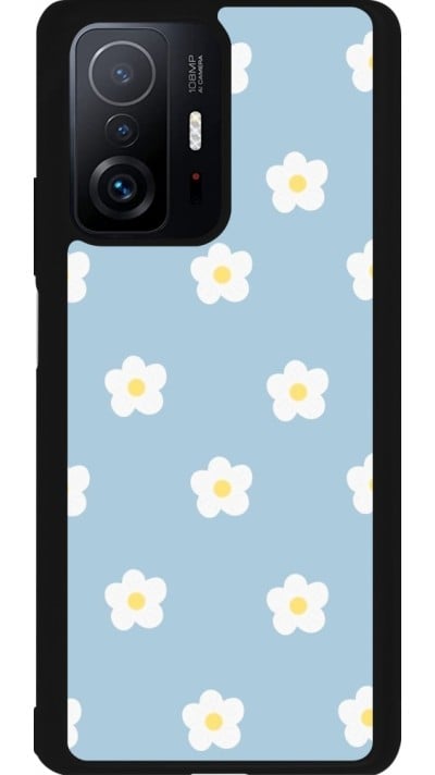 Coque Xiaomi 11T - Silicone rigide noir Easter 2024 daisy flower