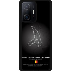 Coque Xiaomi 11T - Silicone rigide noir F1 Track 2025 Belgium