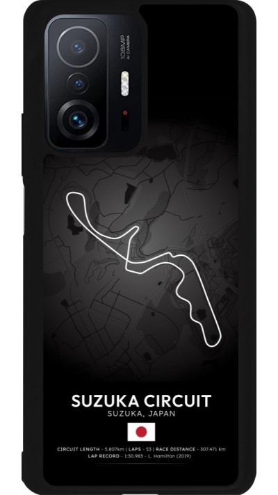 Coque Xiaomi 11T - Silicone rigide noir F1 Track 2025 Japan