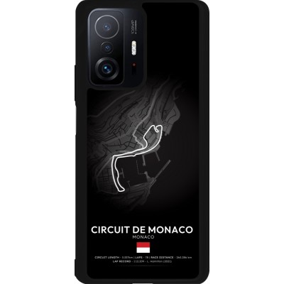 Xiaomi 11T Case Hülle - Silikon schwarz F1 Track 2025 Monaco