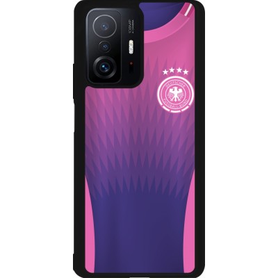 Xiaomi 11T Case Hülle - Silikon schwarz Deutschland Away personalisierbares Fussballtrikot