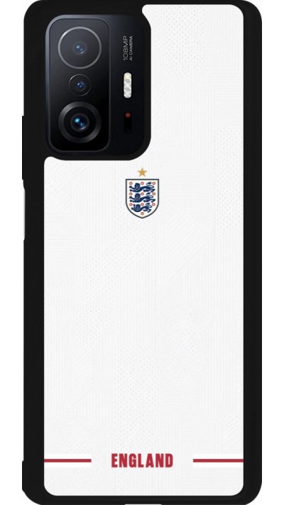 Coque Xiaomi 11T - Silicone rigide noir Maillot de football Angleterre 2026 personnalisable