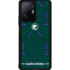 Xiaomi 11T Case Hülle - Silikon schwarz Saudi Arabien 2026 personalisierbares Fussballtrikot