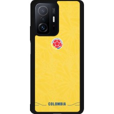 Coque Xiaomi 11T - Silicone rigide noir Maillot de football Colombie 2026 personnalisable