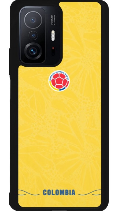 Coque Xiaomi 11T - Silicone rigide noir Maillot de football Colombie 2026 personnalisable