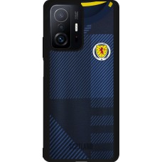 Coque Xiaomi 11T - Silicone rigide noir Maillot de football Ecosse personnalisable