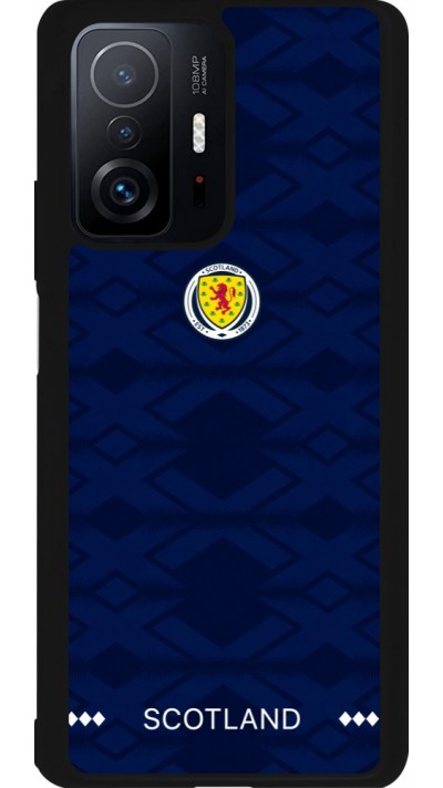 Coque Xiaomi 11T - Silicone rigide noir Maillot de football Ecosse 2026 personnalisable