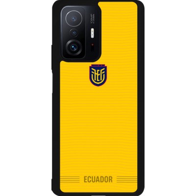 Xiaomi 11T Case Hülle - Silikon schwarz Ecuador 2026 personalisierbares Fussballtrikot