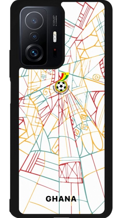 Coque Xiaomi 11T - Silicone rigide noir Maillot de football Ghana 2026 personnalisable