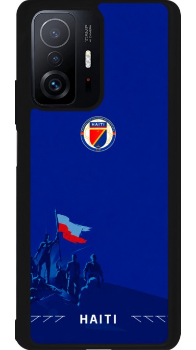 Coque Xiaomi 11T - Silicone rigide noir Maillot de football Haiti 2026 personnalisable