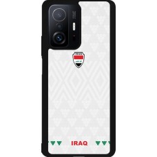 Coque Xiaomi 11T - Silicone rigide noir Maillot de football Irak 2026 personnalisable
