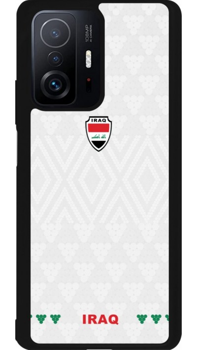 Coque Xiaomi 11T - Silicone rigide noir Maillot de football Irak 2026 personnalisable